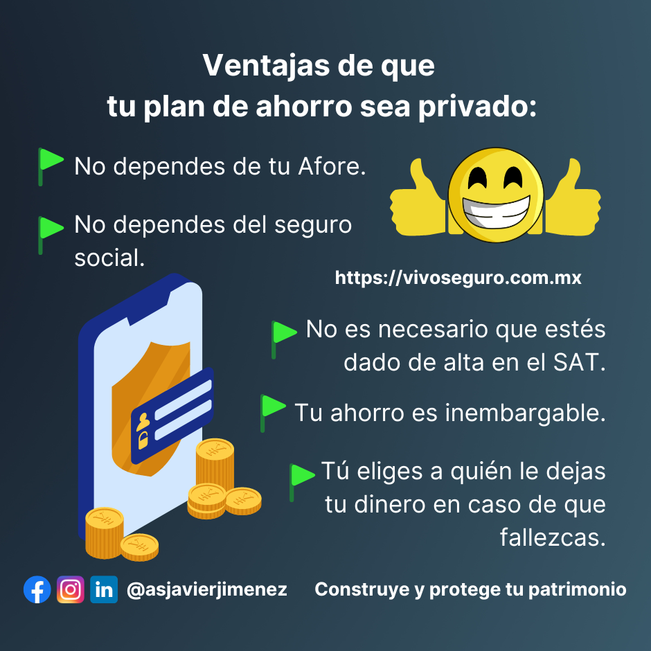 ventajas de que tu plan de retiro sea privado