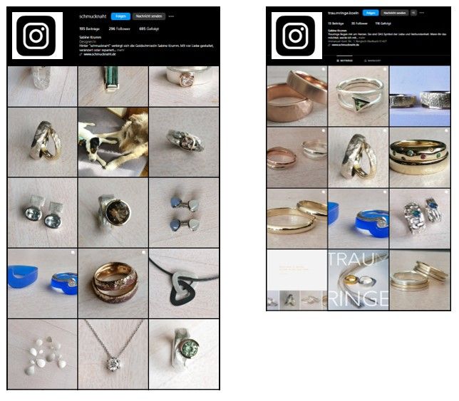 Silberring mit Diamanten Silberring mit Diamanten