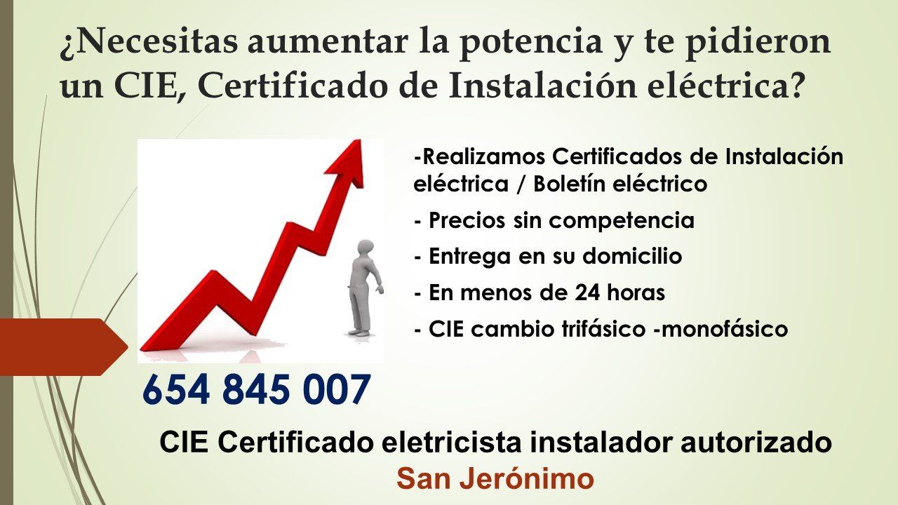 precio Boletín eléctrico San Jerónimo Boletín eléctrico San Jerónimo