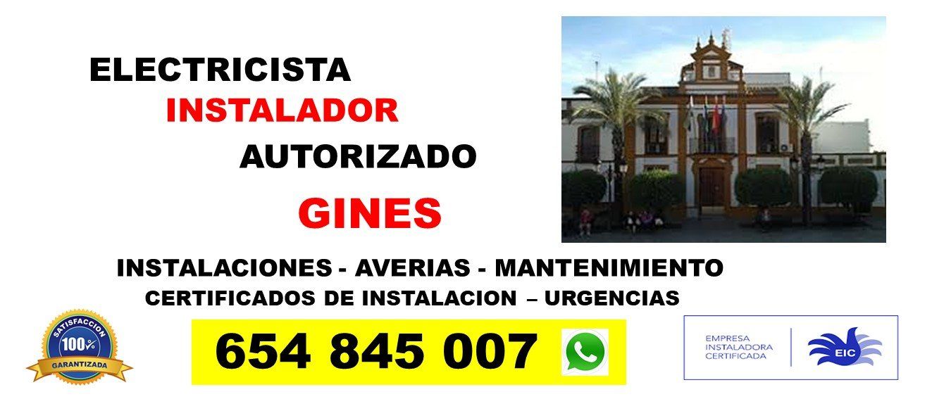 electricista barato en Gines reparación avería en Gines