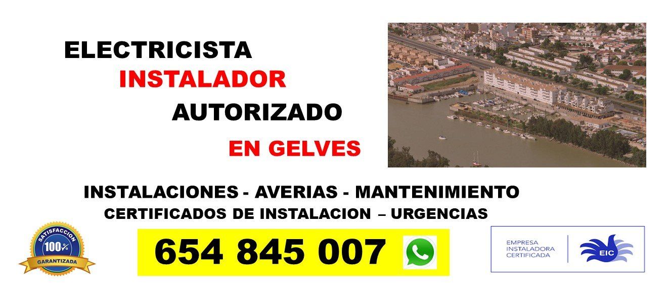 Electricista autorizado en Gelves electricista Gelves