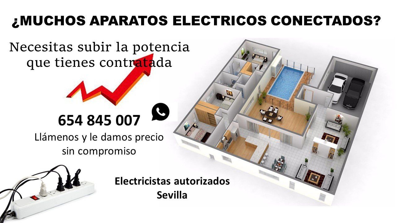Certificado instalación eléctrica cambio de potencia en Sevilla
