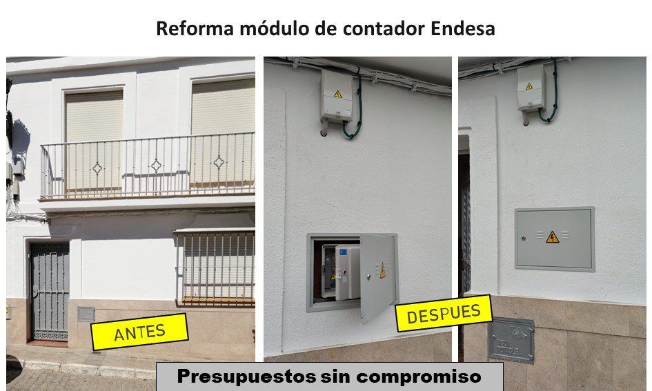 suministro e instalación CGP acometida Enlace Endesa