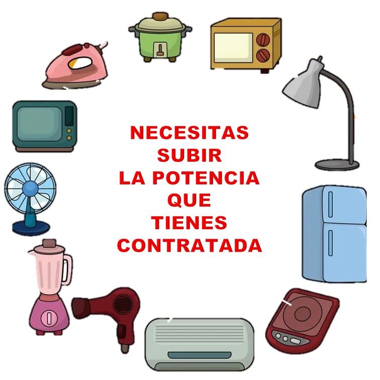 precio subir la potencia que tengo contratada de luz