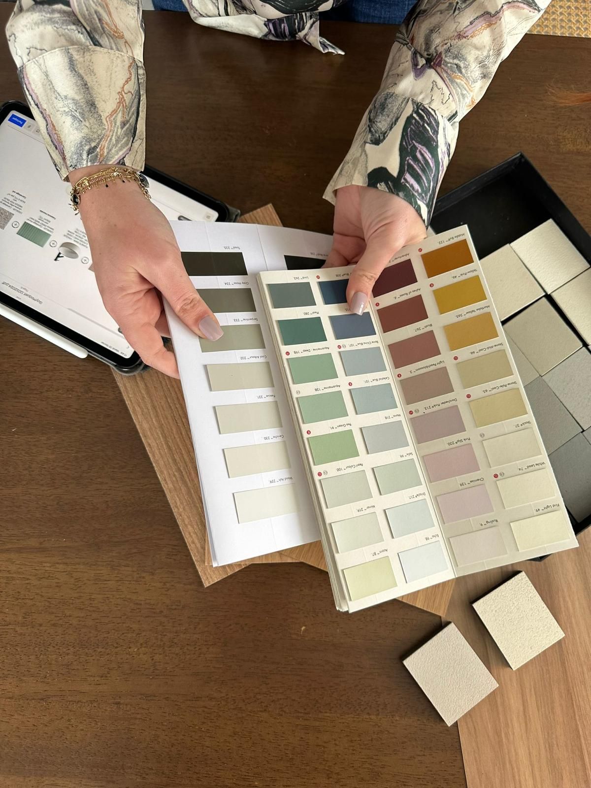 Nuancier de peinture