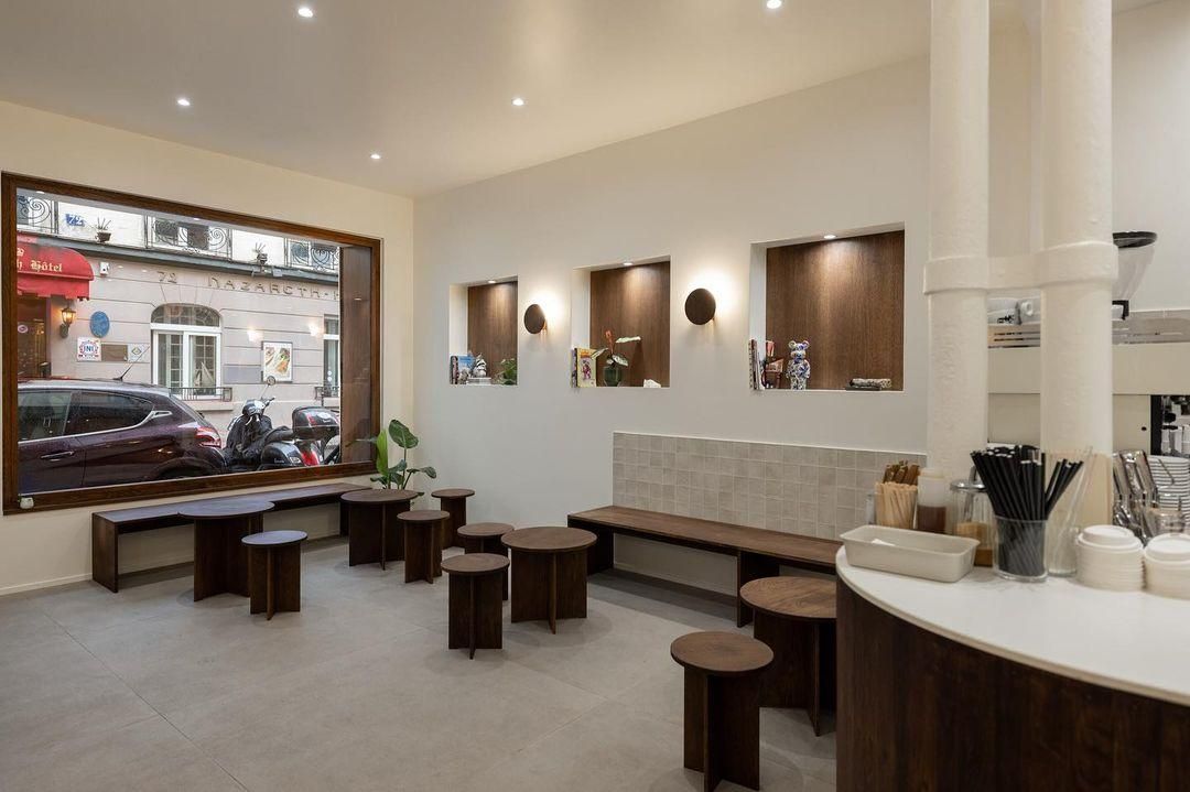 Coffee shop style japandi