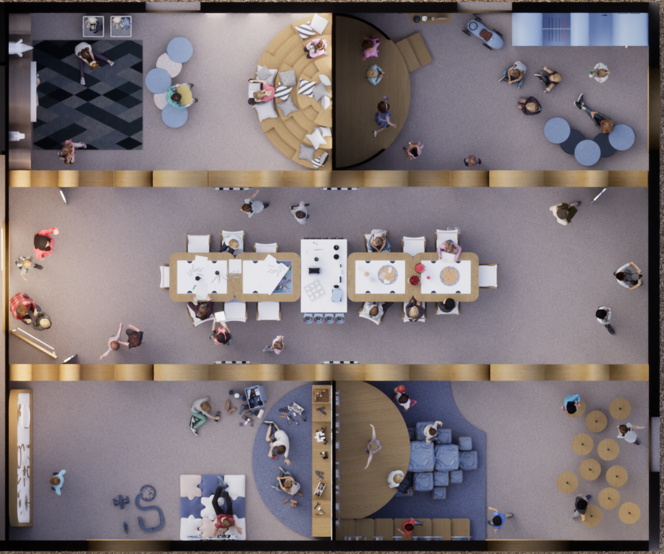 Plan général de la garderie.