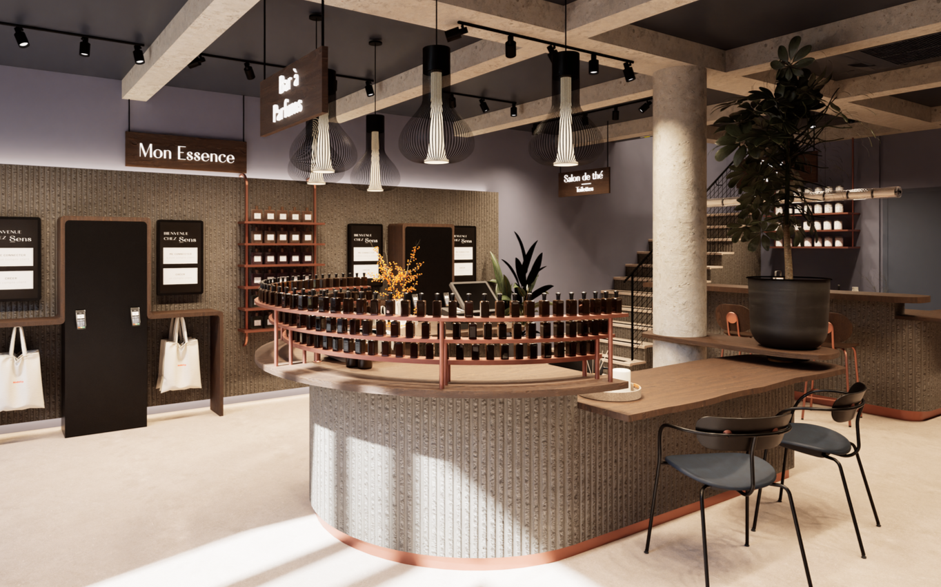 Espace bien-être conçu par Marie Heuman, architecte d’intérieur — ambiance apaisante et matériaux naturels