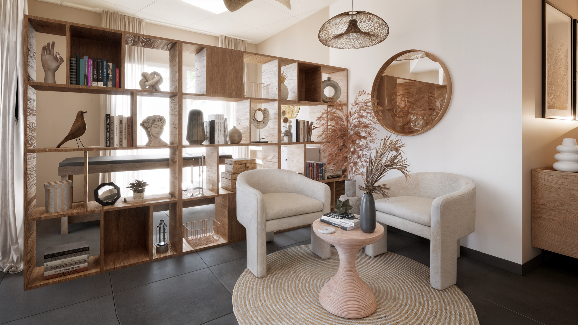 Coffee shop style japandi