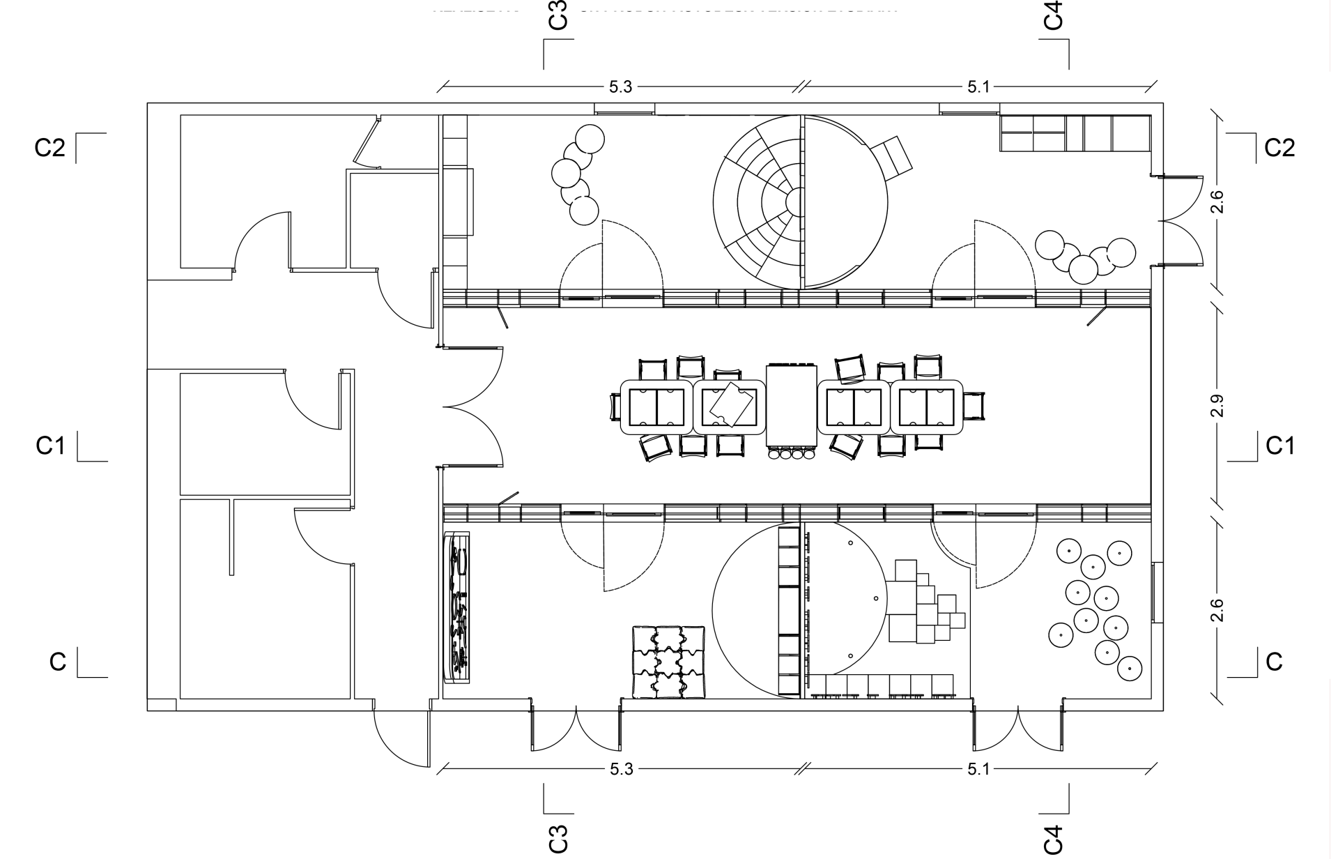 Plan général de la garderie.