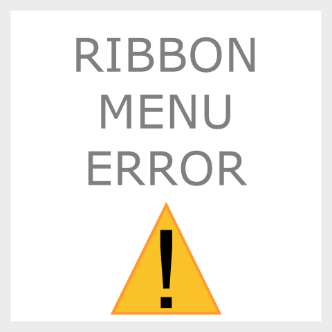 Ribbon Error