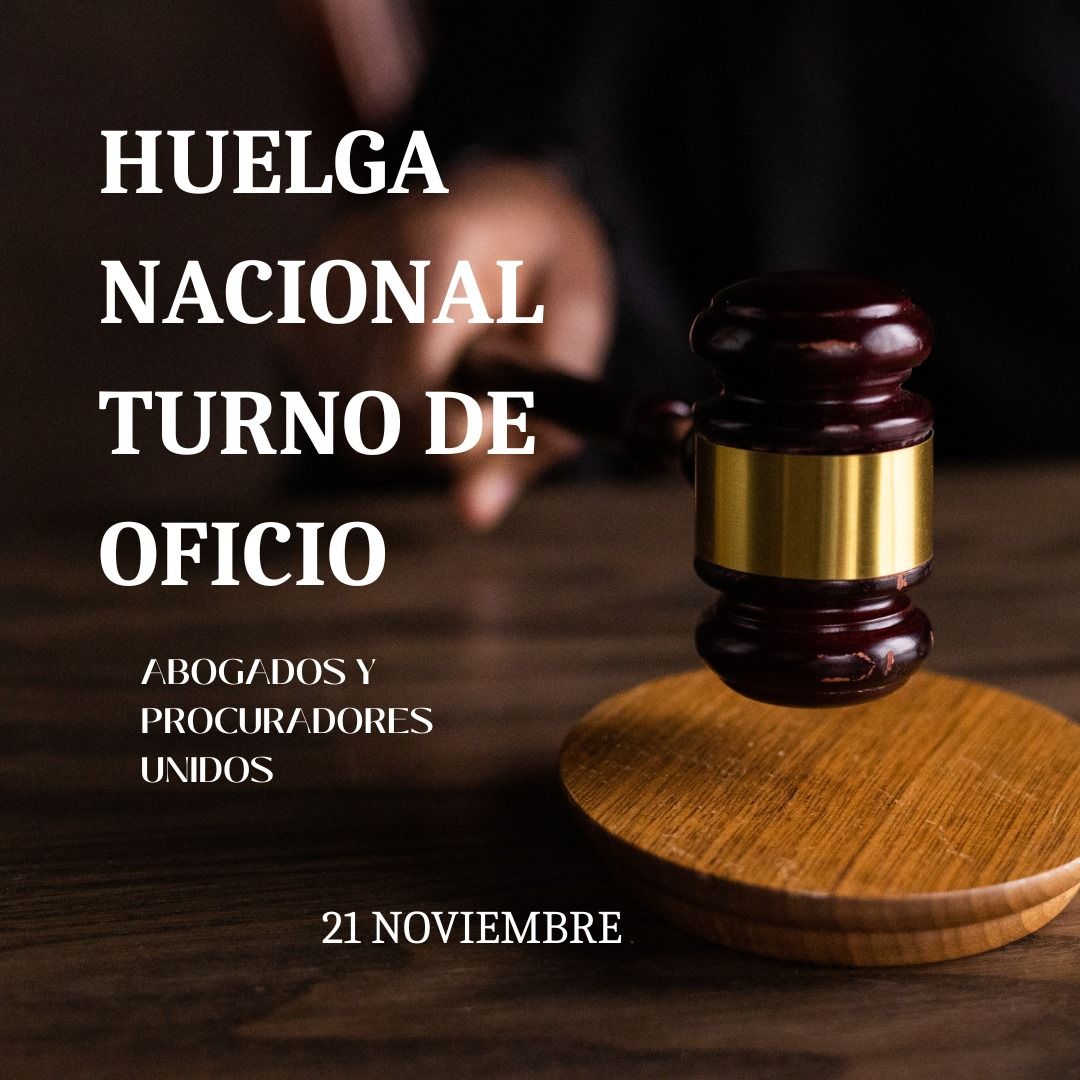 Huelga nacional turno de oficio