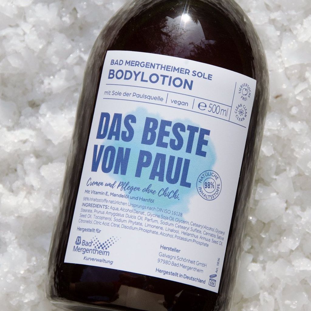 Produktvorstellung 'Das Beste von Paul' - Sole Body-Lotion