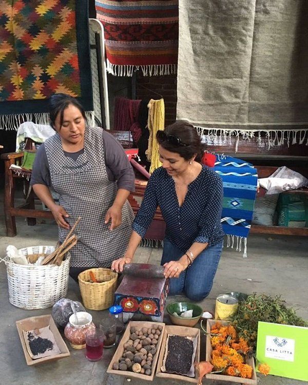 Textilien Oaxaca Mexiko