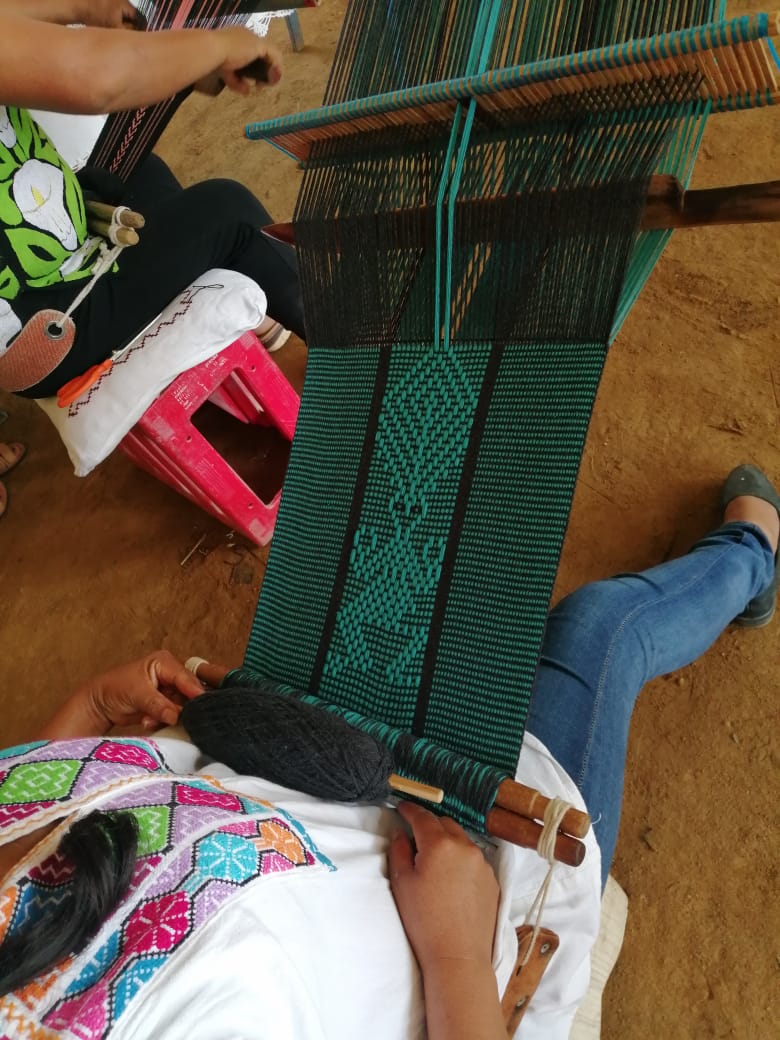 Mexikanischer Poncho Santo Tomas Jalieza, Handgemacht, Poncho, Ethno Poncho, Oaxaca, Mexico