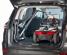 Adaptmobility autochair boot hoist scooter hoist for cars