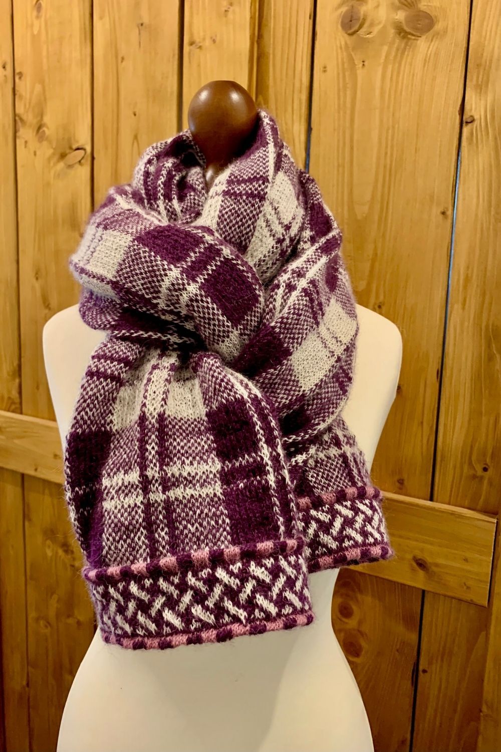 Fair Isle Schal Erskine