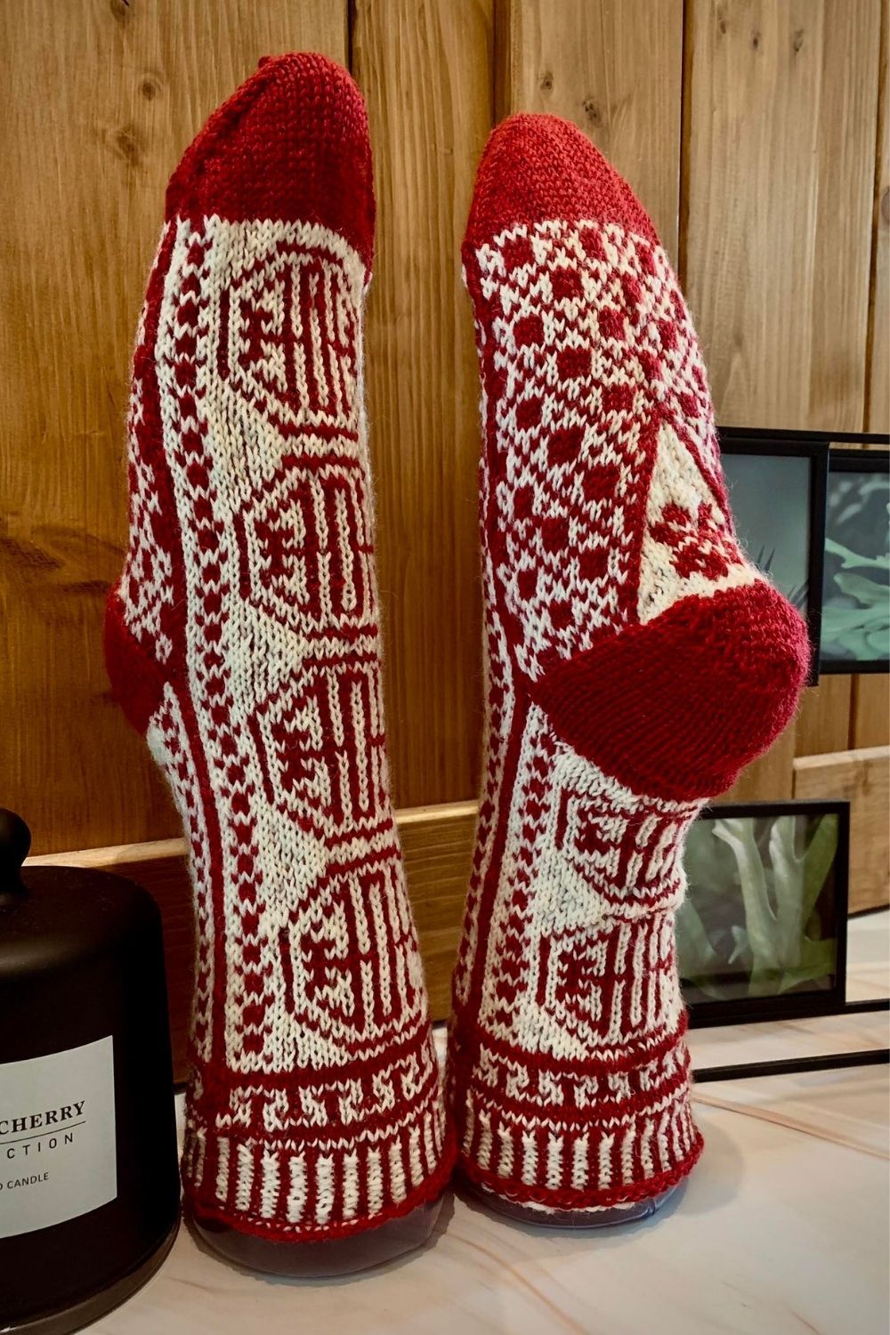 gestrickte Socken Kyoto aus der Japan Collection