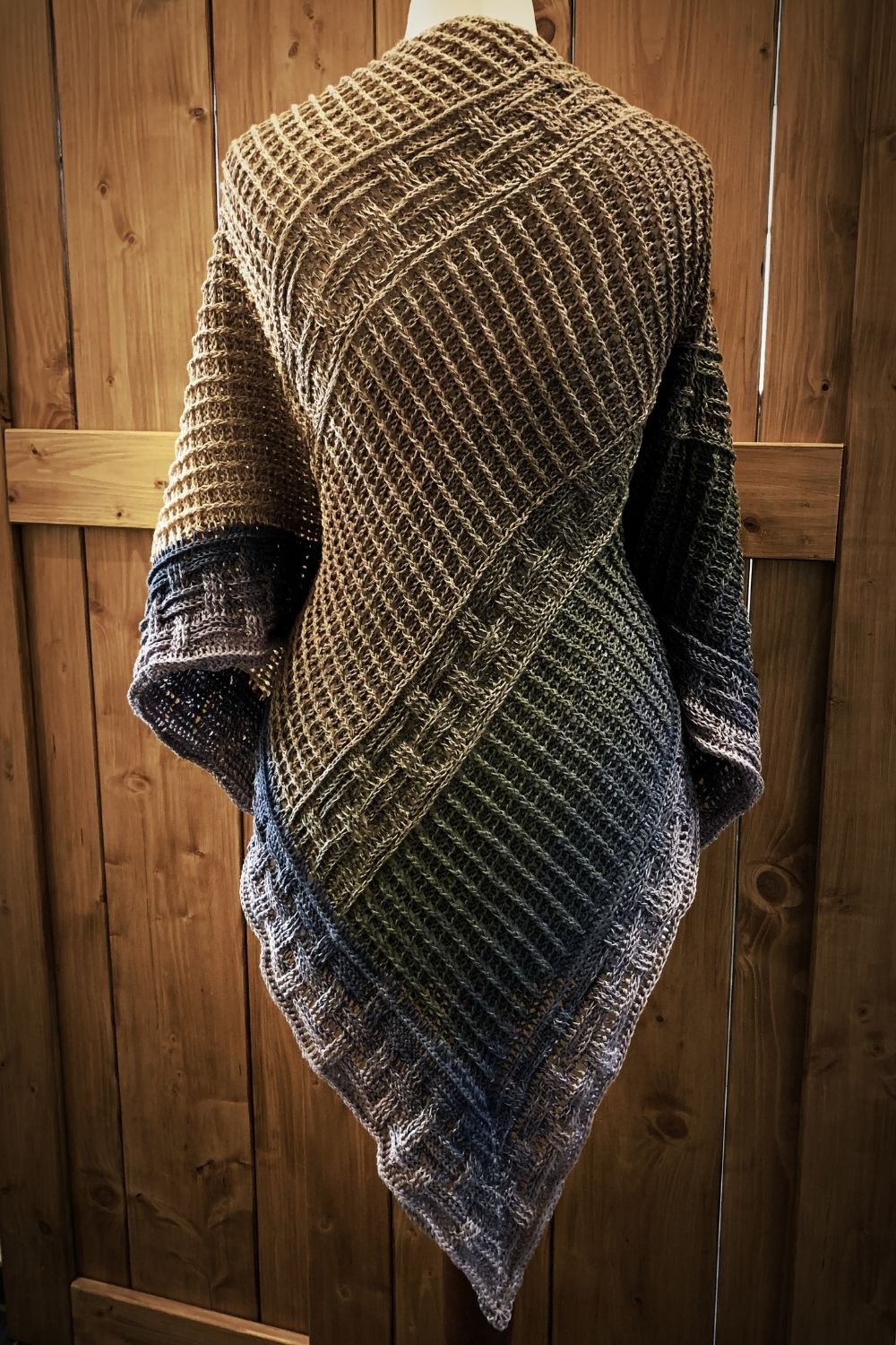 Tuch Silver Sands of Morar aus der Highland Collection in Grau, Blau, Sand, Gruen