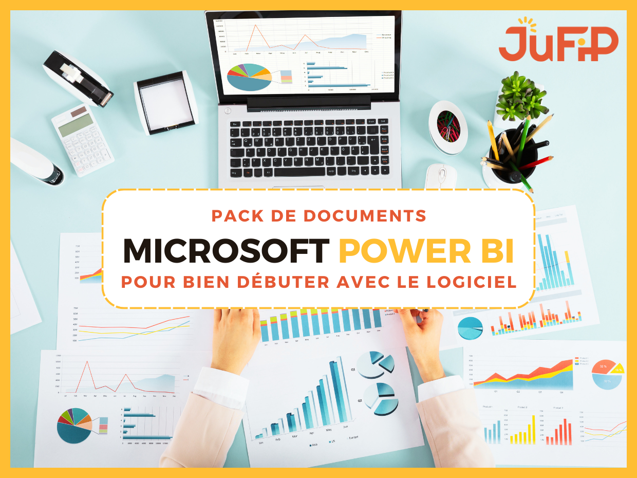 Pack Microsoft Power Bi à télécharger dans la boutique pour bien débuter avec le logiciel