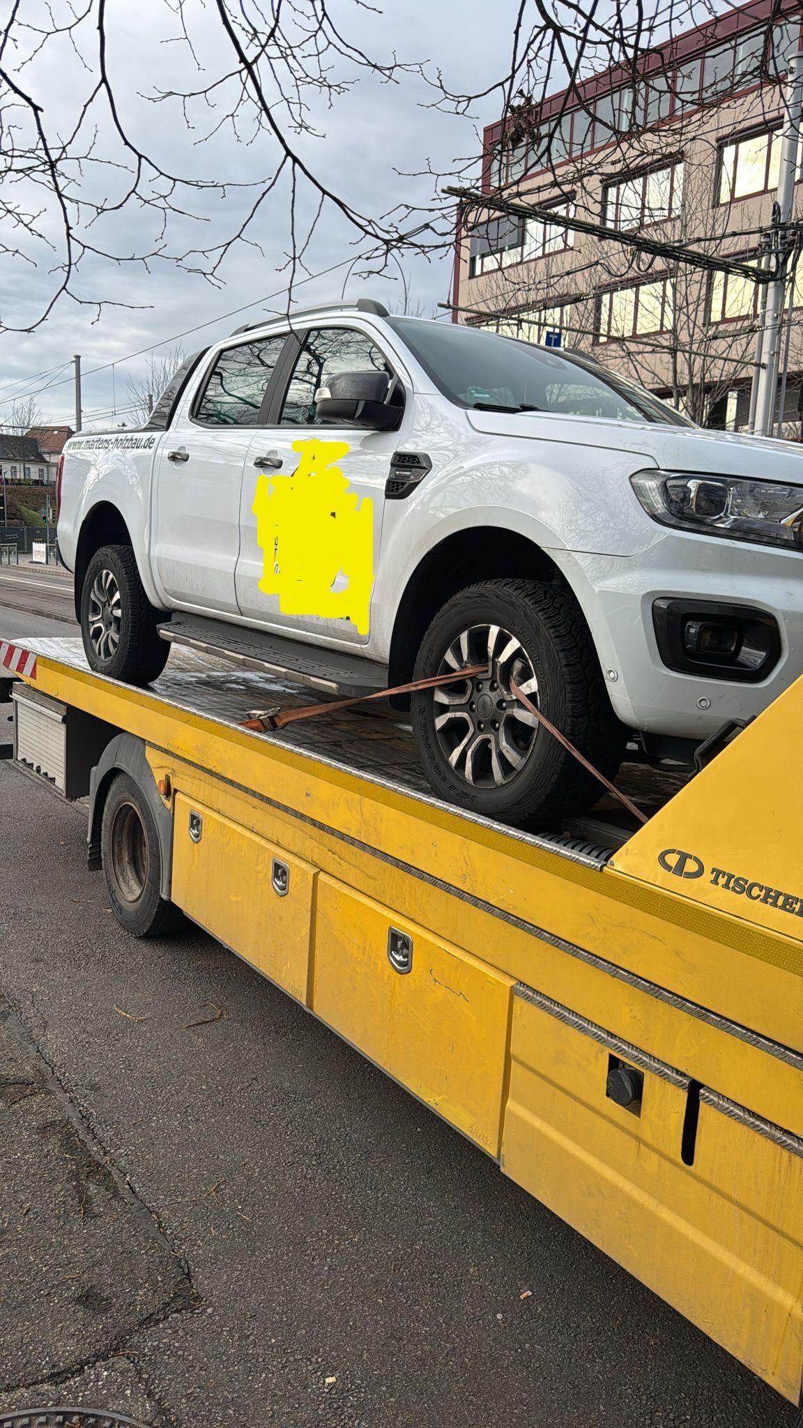 Abschlepper Unfallfahrzeuge