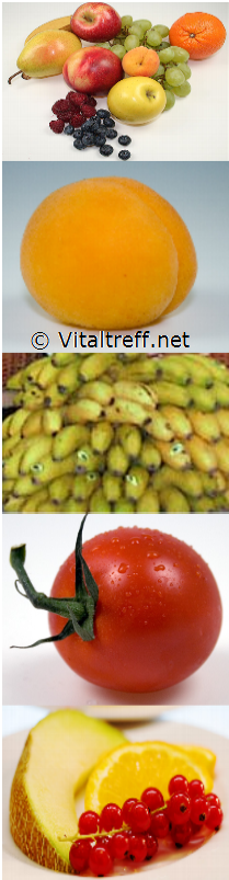 Abnehmen mit Früchte und Gemüse