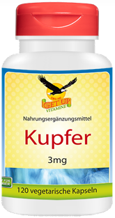 Kupfer Spurenelement Kupfer für Knochen und Gelenke