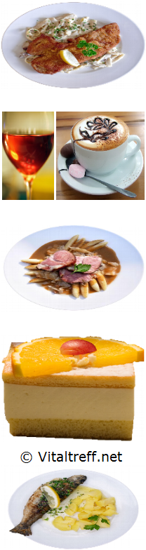 Nahrungsmittel an Ess-Tagen