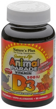 Vitamin D3 Lutschtabletten für Kinder