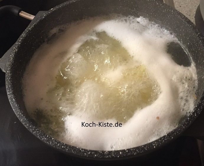 bringe die Kartoffeln zum Kochen