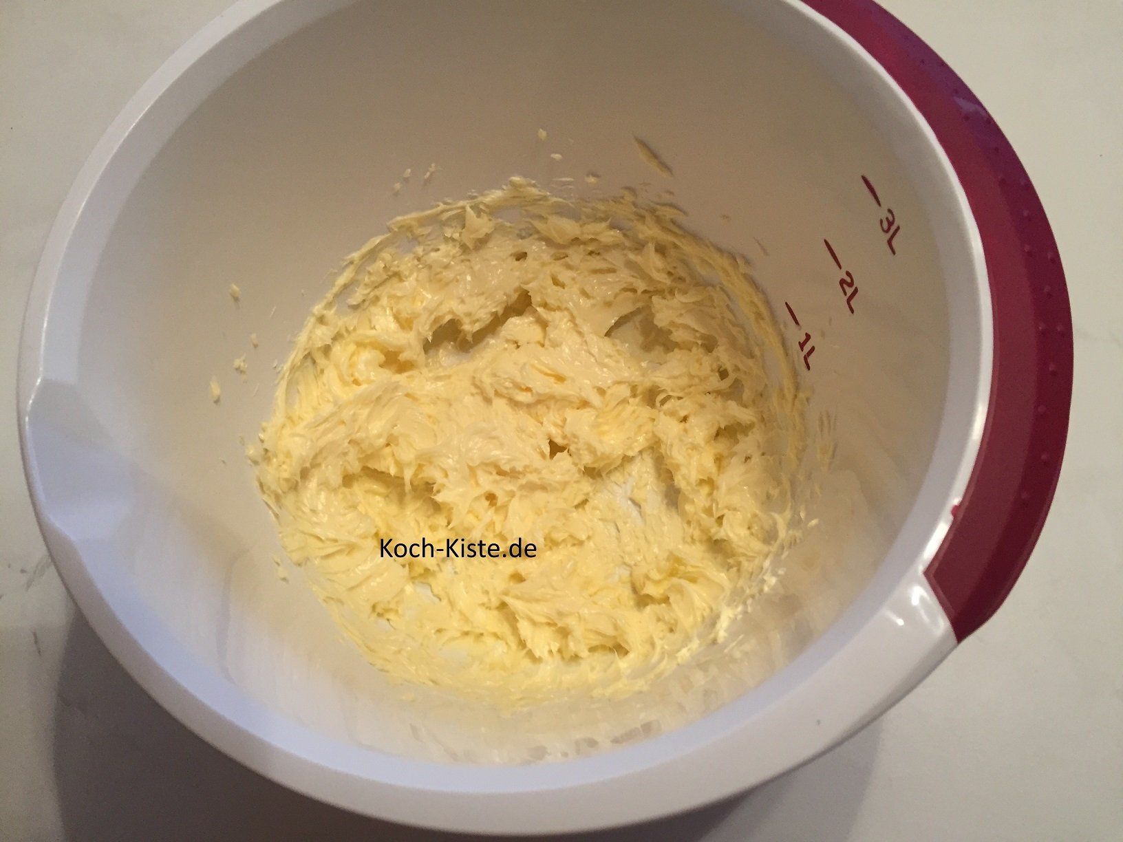 Butter schaumig rühren