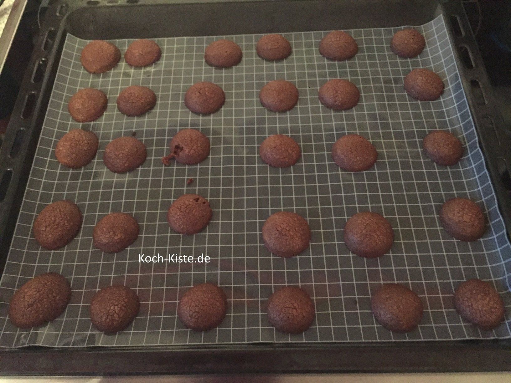 fertig gebackene Nutella-Bällchen