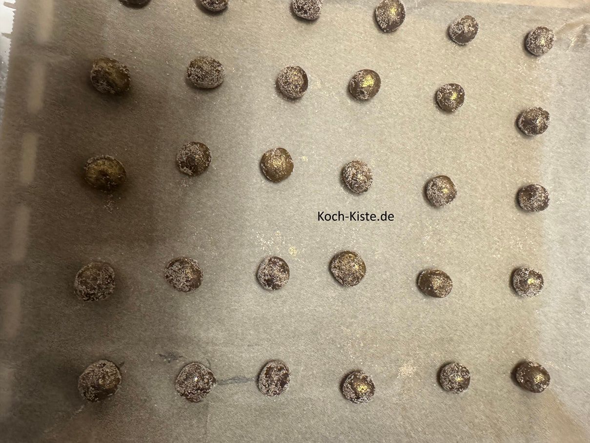 gebackene Schoko Zimt Kugeln