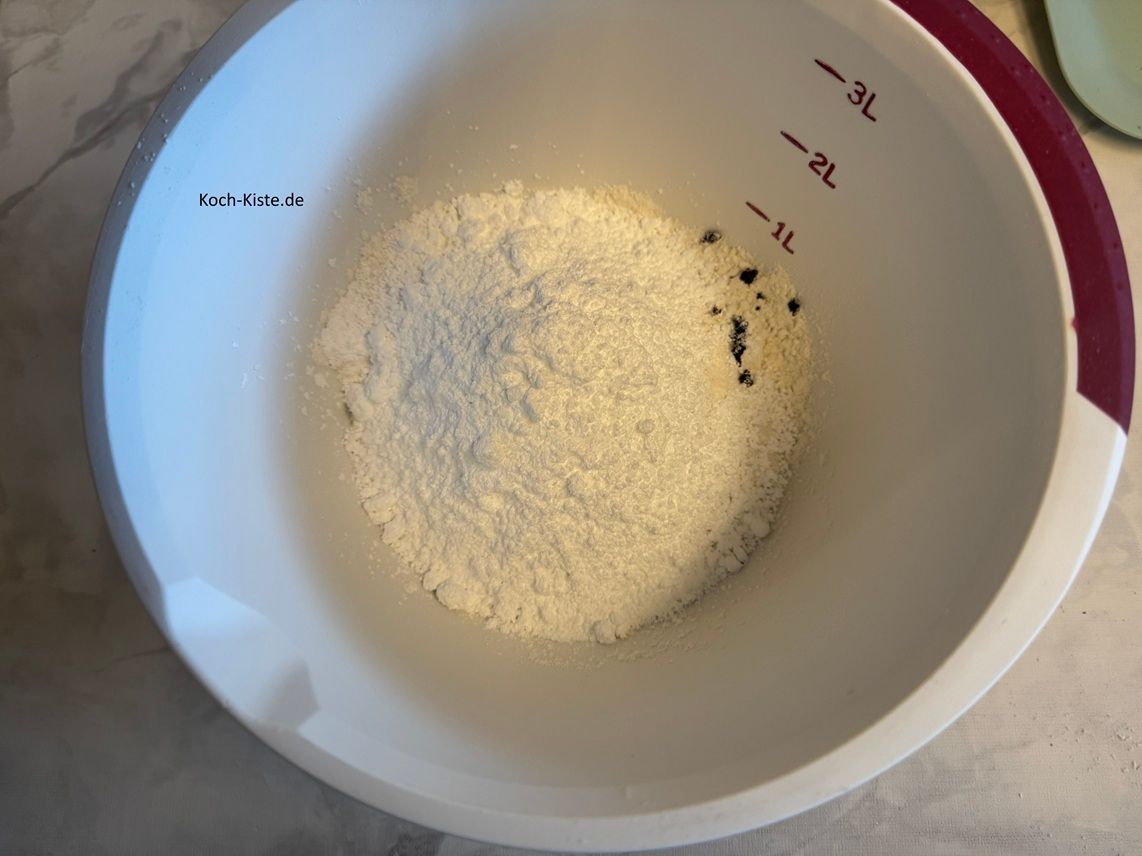 dann kommt das Vanillemark dazu