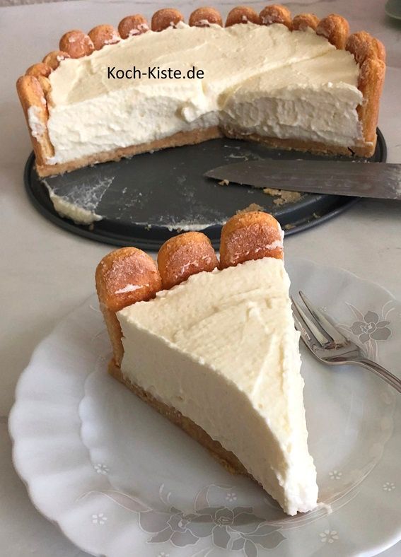 Philadelphiatorte angeschnitten :-)