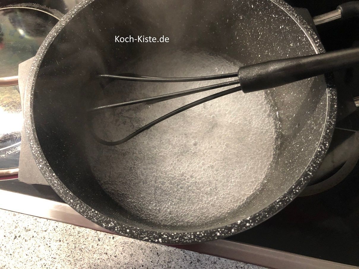 bringe alles zum Kochen