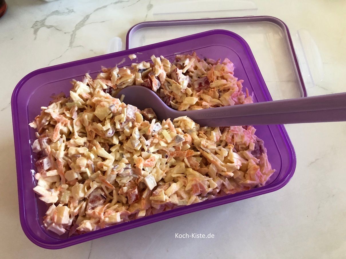 Rohkostsalat mit Mayo