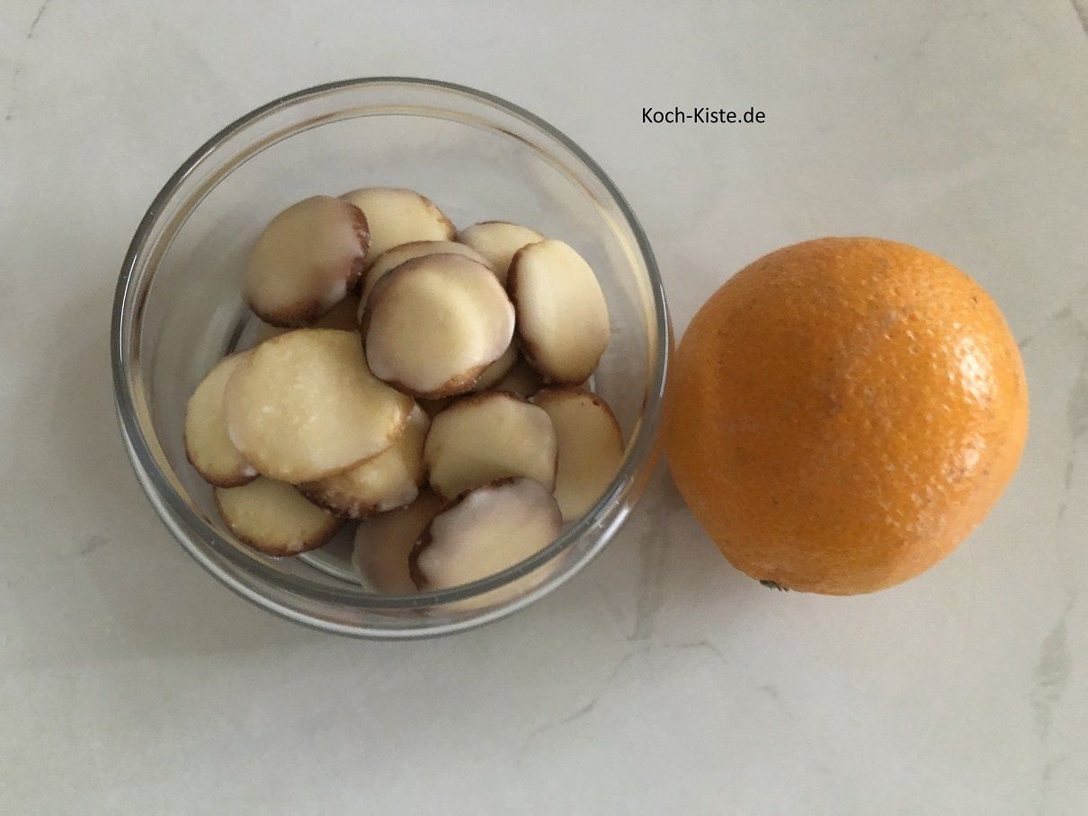 Orangen Plätzchen