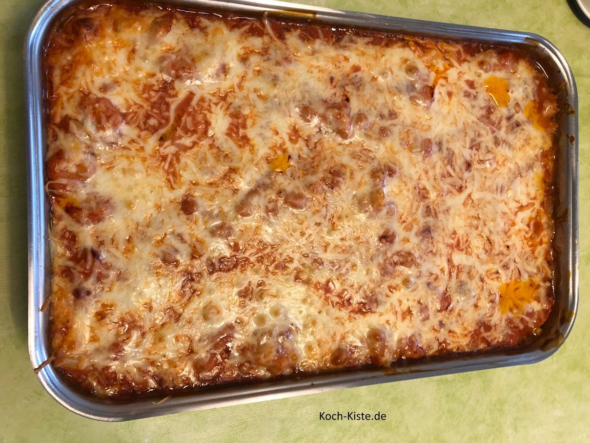 fertiger Hackblällchen Blumenkohl Auflauf