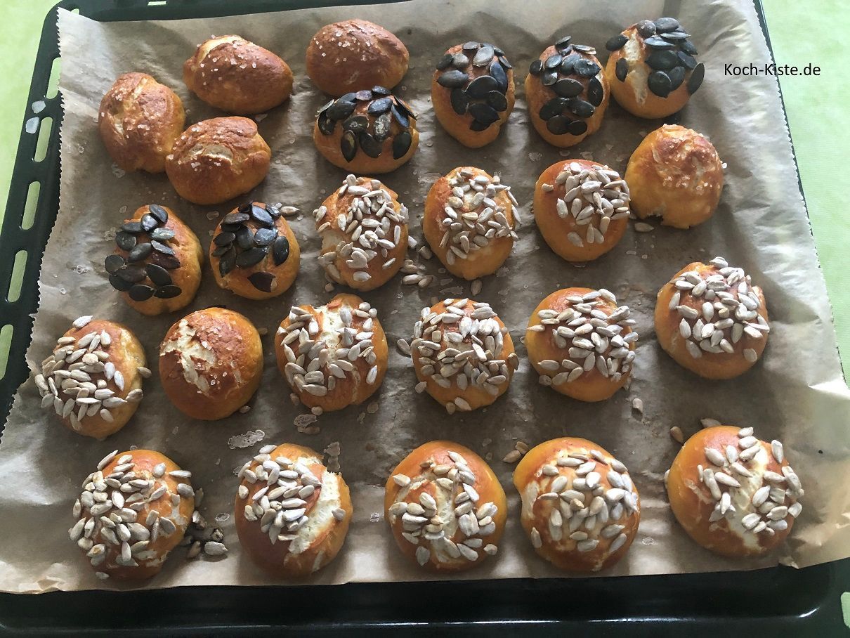 fertige Laugen Eier