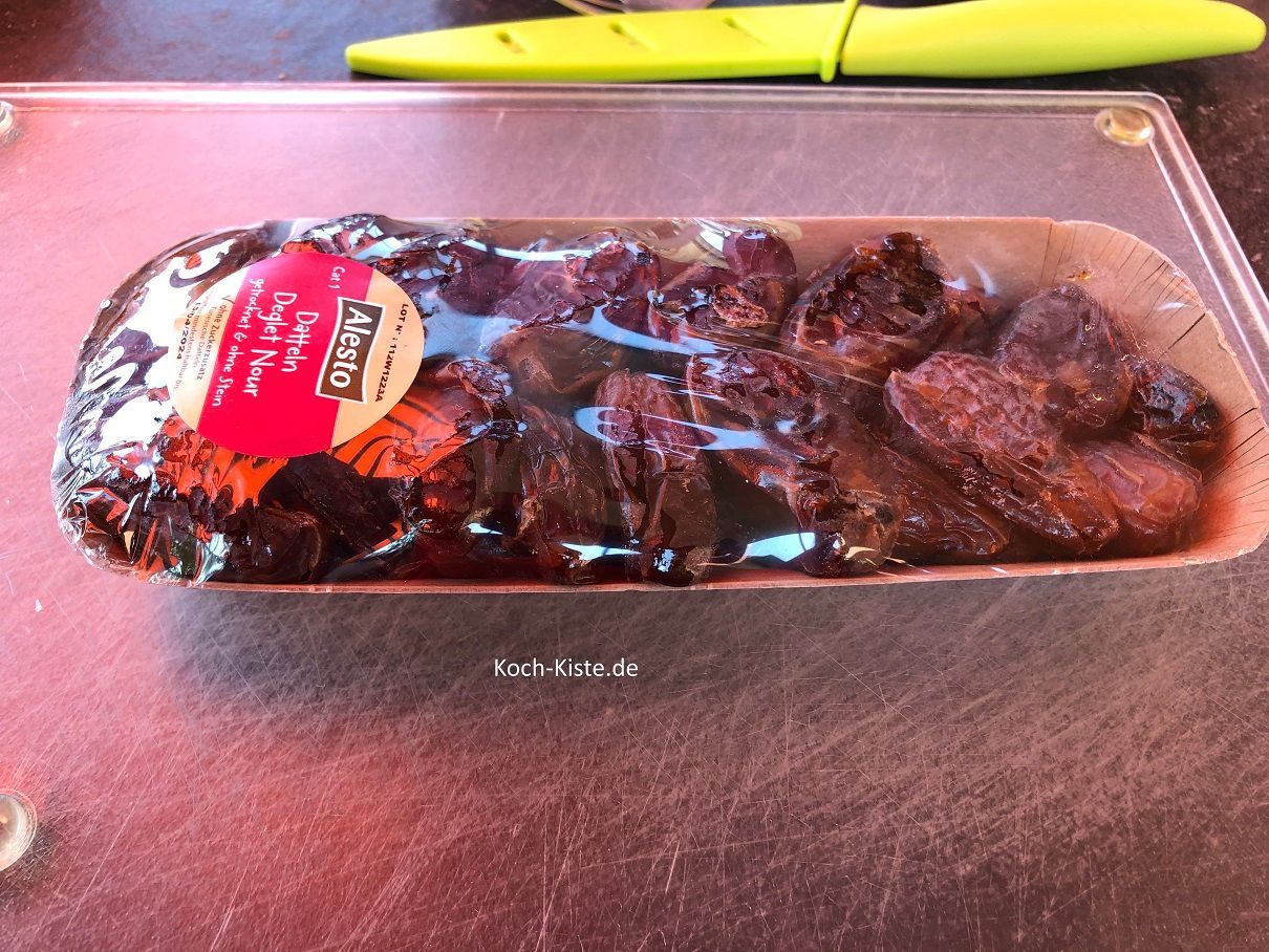 250 Gramm Datteln ensteint