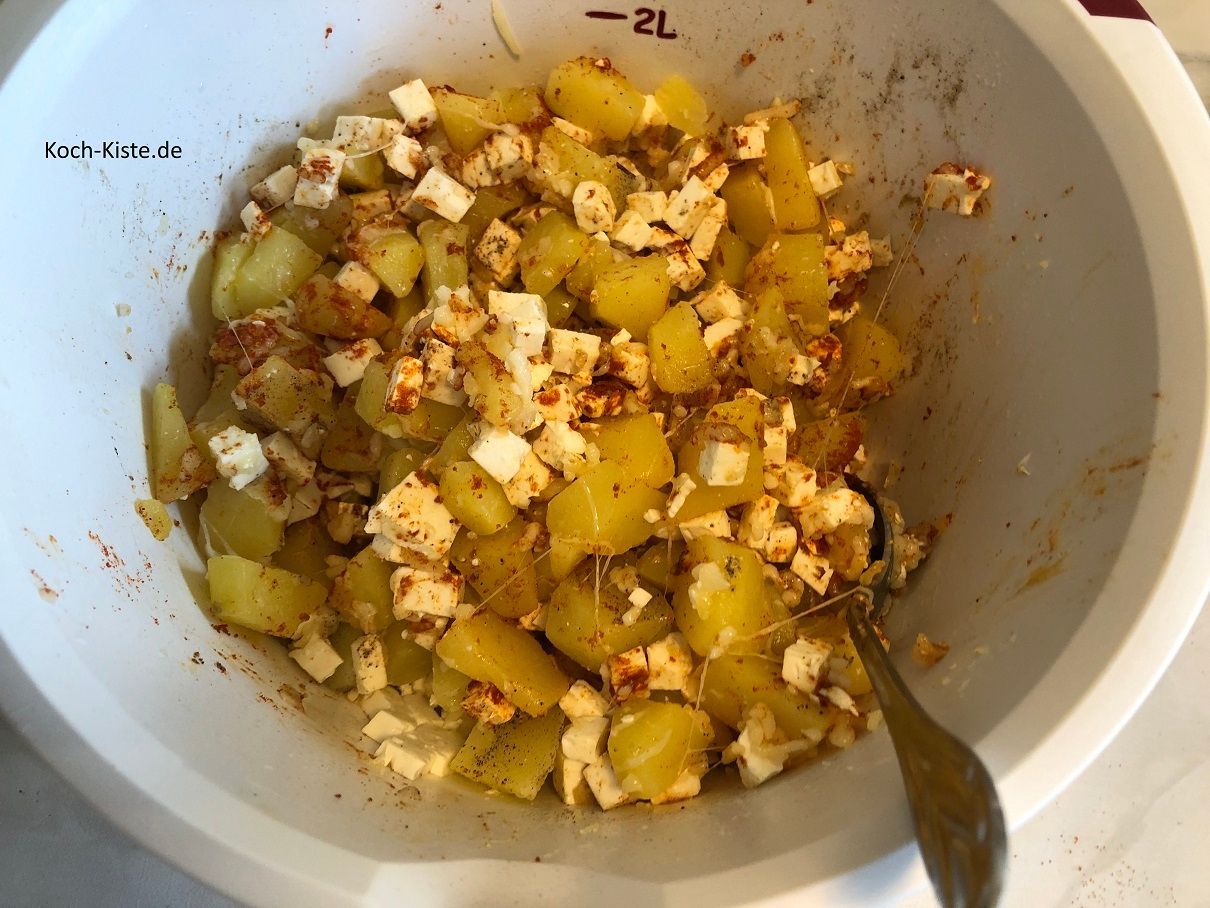 und wieder alles gut miteinander vermengen