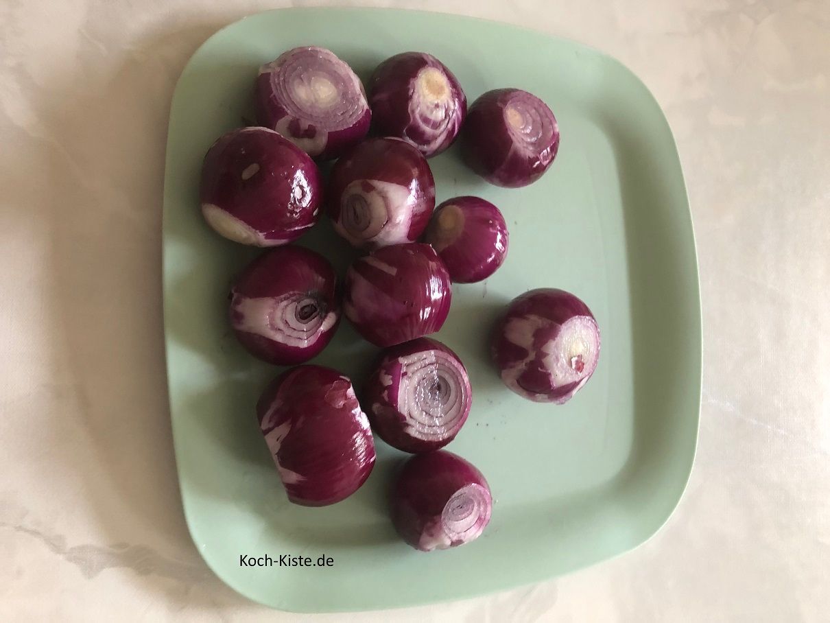 rote Zwiebeln