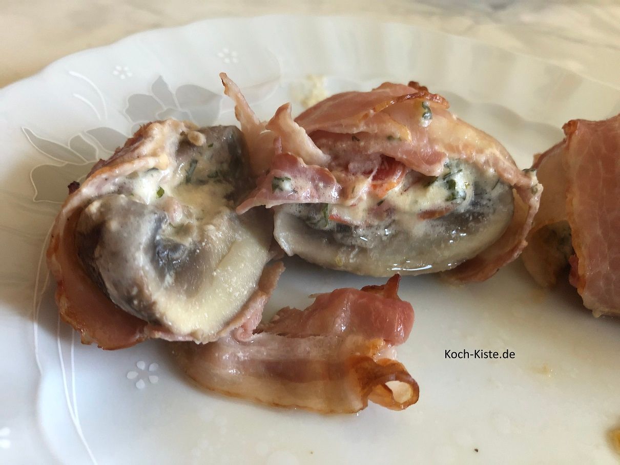 gefüllte Champignons