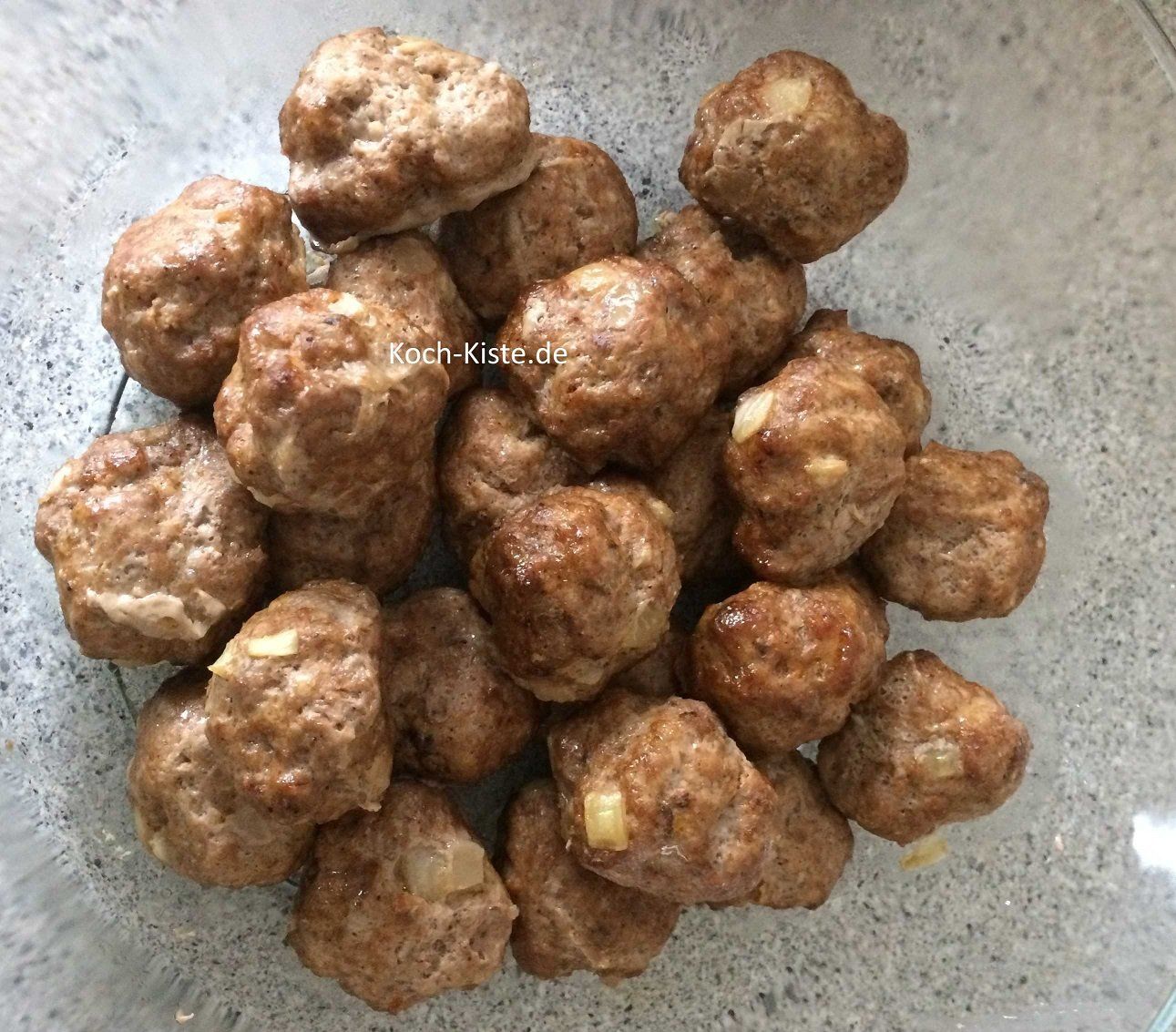 Frikadellen aus dem Backofen
