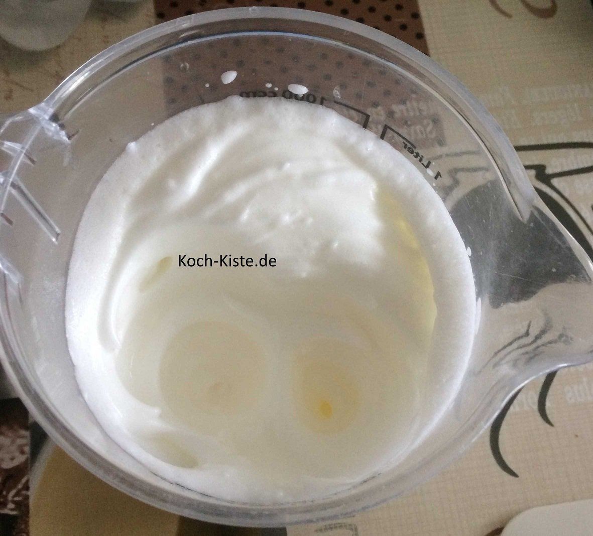 Eiweiß steif schlagen