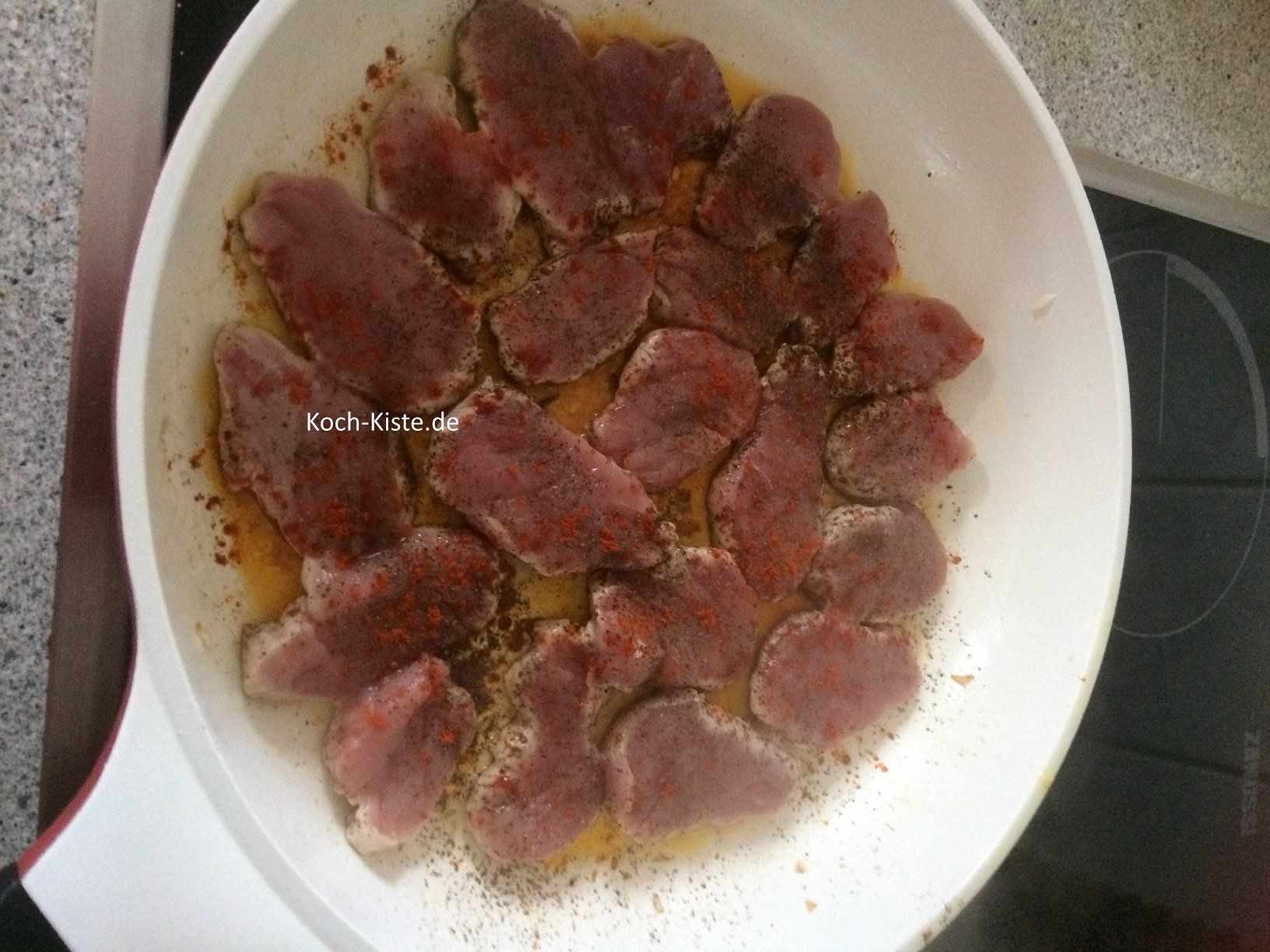 Schweinefilet scharf anbraten