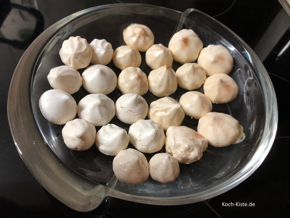 fertige Baiser und Goldbaiser