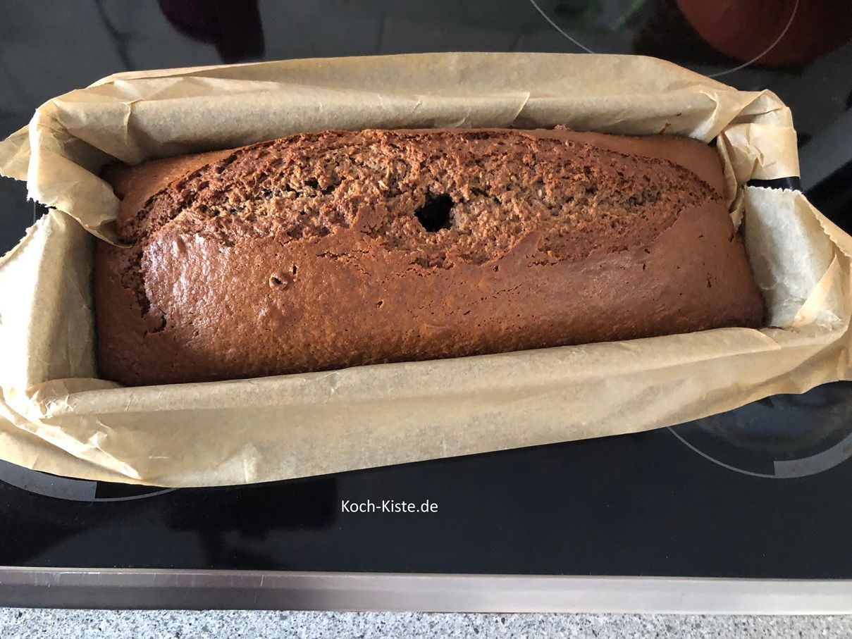 fertig gebackener Kuchen