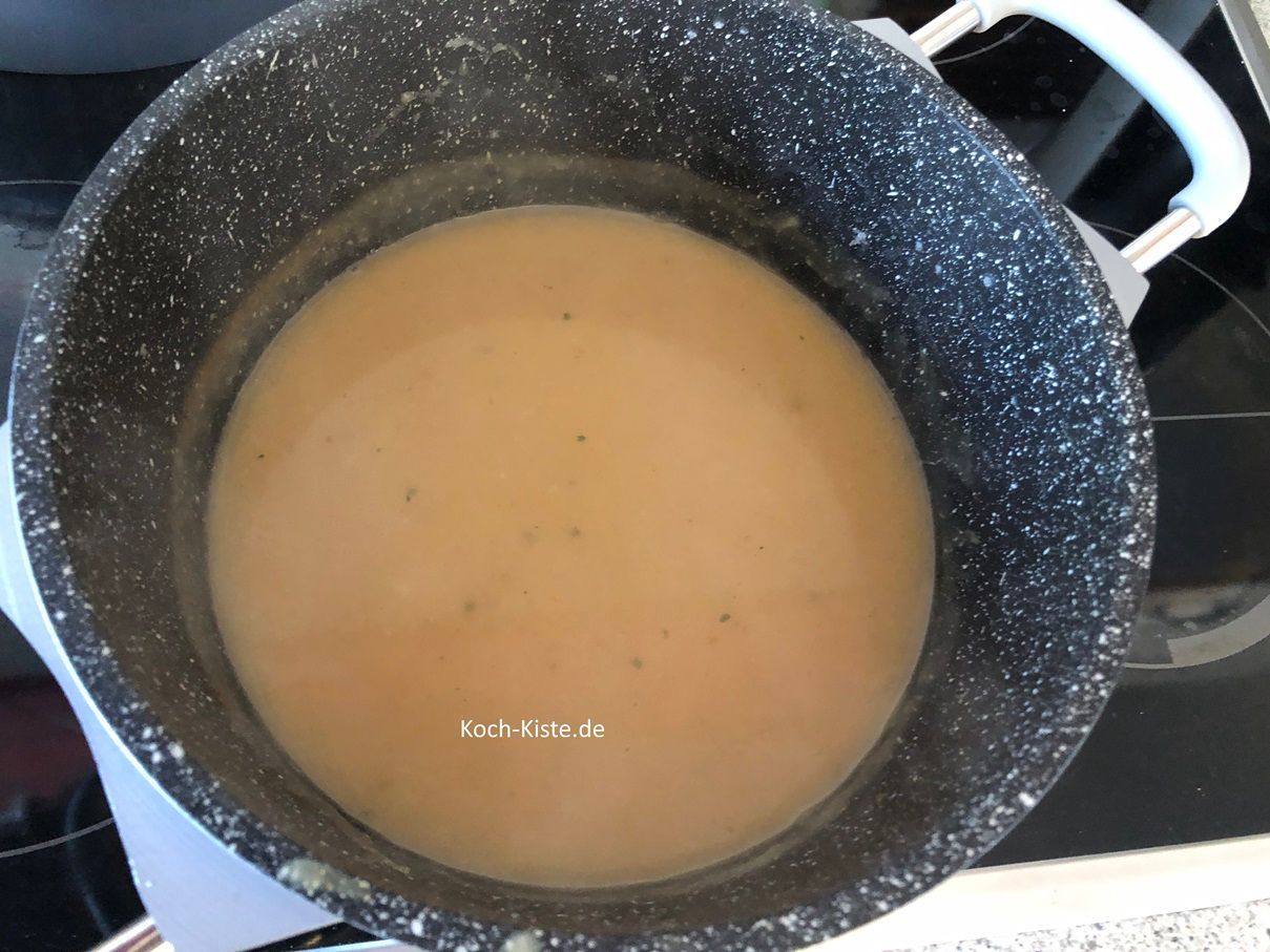 Mehlschwitze mit Rinderbrühe